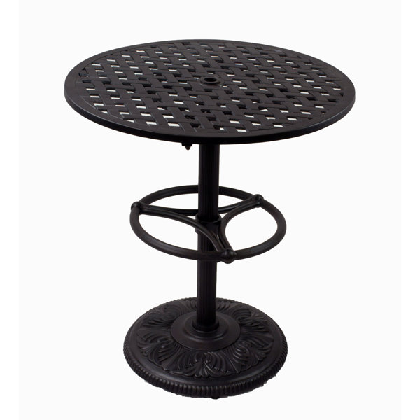 Canora Grey Susquehanna Metal 2 Person Bar Table Wayfair